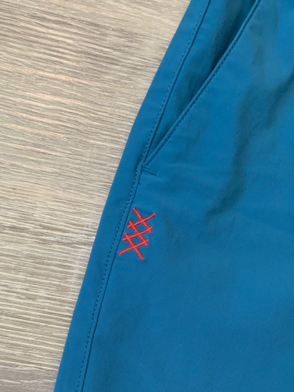 Rhone Men's Resort Shorts 6" Inseam Teal Blue 32 - Picture 4 of 6
